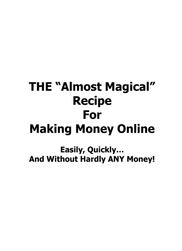 Magical Way To Online Profits